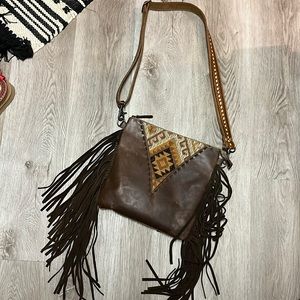 Myra Fringe Crossbody Bag